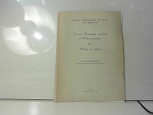 Bild des Verkufers fr Verres romains tardifs et mrovingiens du muse Curtius par Michel Vanderhoeven zum Verkauf von JLG_livres anciens et modernes