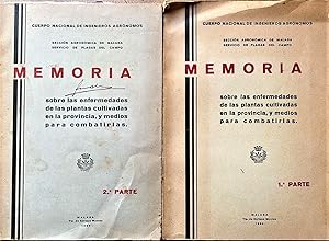 Memoria sobre las enfermedades de las plantas cultivadas en la provincia, y medios para combatirl...