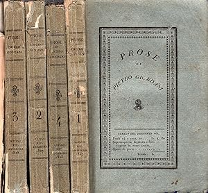 Prose di Pietro Giordani ( 4 vol.)
