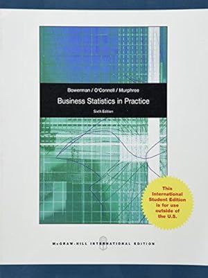 Seller image for Business Statistics in Practice for sale by WeBuyBooks
