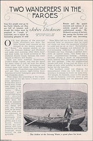 Seller image for Two Wanderers in the Faroes Islands. An uncommon original article from the Wide World Magazine, 1923. for sale by Cosmo Books