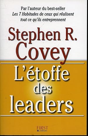 Image du vendeur pour L'toffe des leaders mis en vente par Librairie Le Nord