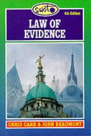 Bild des Verkufers fr SWOT: Law of Evidence zum Verkauf von WeBuyBooks