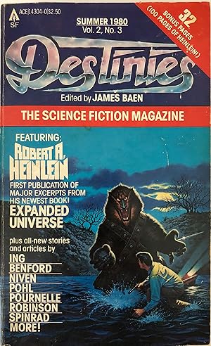 Seller image for Destinies Summer 1980 for sale by Collectible Science Fiction