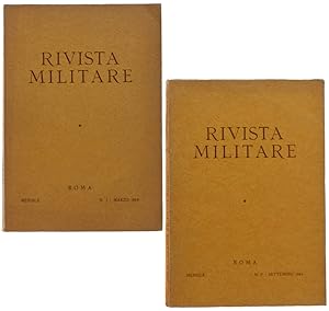 Imagen del vendedor de RIVISTA MILITARE - Anno 1964 - Numeri 3 e 9.: a la venta por Bergoglio Libri d'Epoca