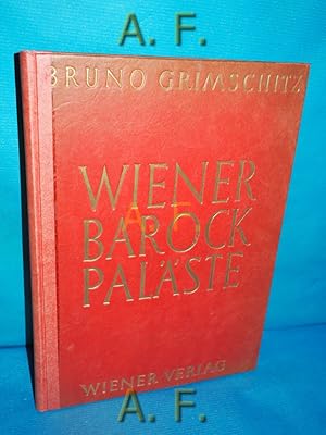 Seller image for Wiener Barockpalste. for sale by Antiquarische Fundgrube e.U.
