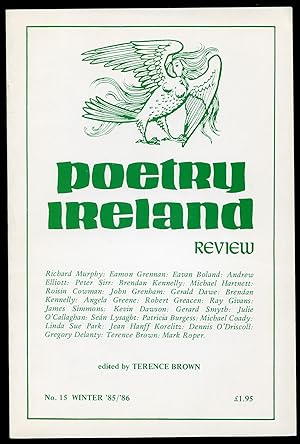 Bild des Verkufers fr Poetry Ireland Review - No. 15, Winter '85/'86 zum Verkauf von Between the Covers-Rare Books, Inc. ABAA