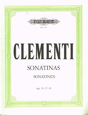 Sonatinas / Sonatinen For Piano / Für Klavier. opp. 36, 37, 38