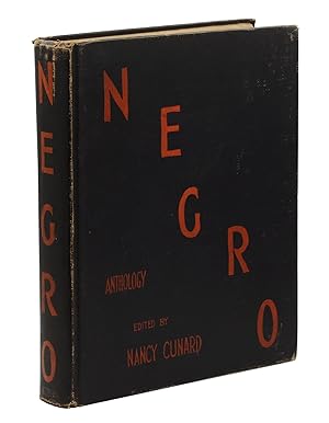 Seller image for Negro: Anthology made by Nancy Cunard: 1931-1933 for sale by Burnside Rare Books, ABAA