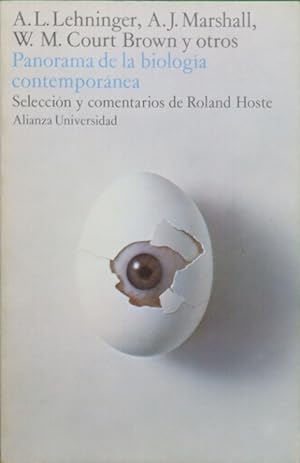 Image du vendeur pour Panorama de la biologa contempornea mis en vente par Librera Alonso Quijano