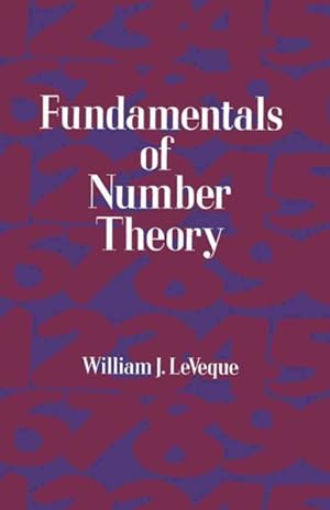 Seller image for Fundamentals of Number Theory for sale by GreatBookPrices
