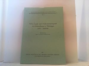 Bild des Verkufers fr Sieben Land- und Trkensteuerregister von Eckartsberga in Thringen 1497 - 1565/69. zum Verkauf von Antiquariat Uwe Berg