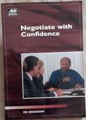 Bild des Verkufers fr Negotiate With Confidence zum Verkauf von Chapter 1
