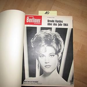 Bild des Verkufers fr Illustrierte Berliner Zeitschrift (Nummer 1, vom 4. Januar bis Nr. 35 vom 29. August 1964) zum Verkauf von Bookstore-Online