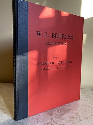 Imagen del vendedor de W. L. Behrens Collection | Part II (2 | Two): Lacquer and Inro a la venta por Little Stour Books PBFA Member