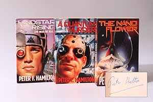 Seller image for The Greg Mandel Trilogy [comprising] Mindstar Rising, A Quantum Murder, and The Nano Flower for sale by Hyraxia Books. ABA, ILAB