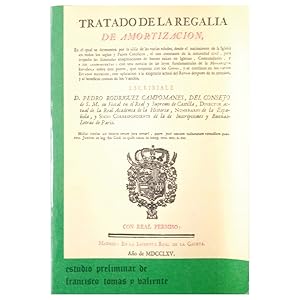 Imagen del vendedor de TRATADO DE LA REGALA DE AMORTIZACIN a la venta por LIBRERIA CLIO
