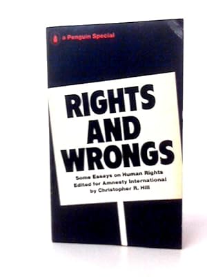 Seller image for Rights and Wrongs for sale by World of Rare Books