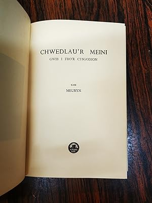 Imagen del vendedor de Chwedlau'r Meini a la venta por The Berwyn Bookshop