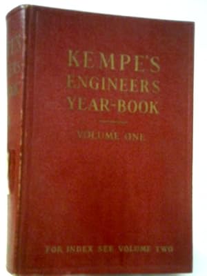 Immagine del venditore per Kempe's Engineers Year-Book for 1965, Volume One venduto da World of Rare Books