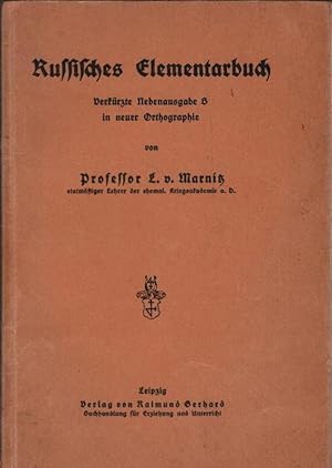 Russisches Elementarbuch. L. v. Marnitz