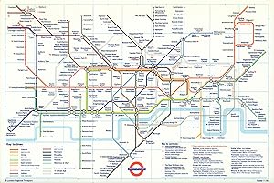 Tube map - November 1995