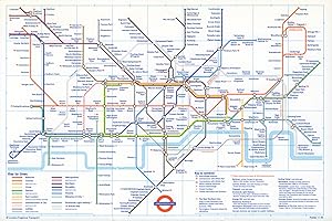Tube map - April 1996