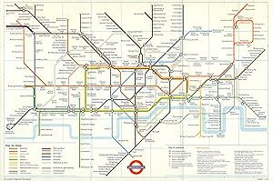 Tube map - November 1996