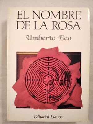 Imagen del vendedor de El nombre de la Rosa. a la venta por KULTur-Antiquariat