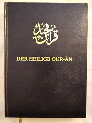 Bild des Verkufers fr Der Heilige Qur-an [arab./dt.]. zum Verkauf von KULTur-Antiquariat