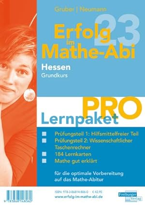 Immagine del venditore per Erfolg im Mathe-Abi 2023 Hessen Lernpaket 'Pro' Grundkurs, 4 Teile venduto da AHA-BUCH GmbH