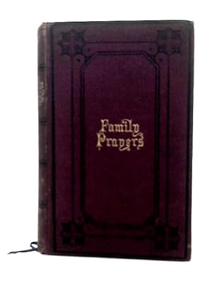 Bild des Verkufers fr Family Prayers - First Series zum Verkauf von World of Rare Books