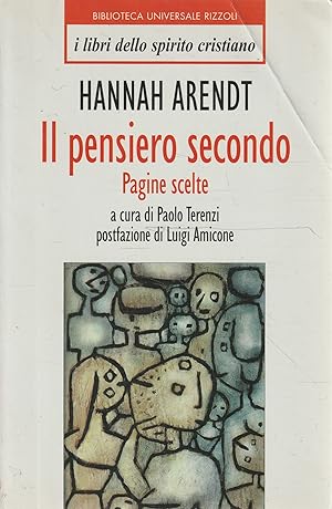 Il pensiero secondo : pagine scelte