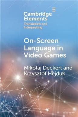 Imagen del vendedor de On-Screen Language In Video Games a la venta por GreatBookPricesUK