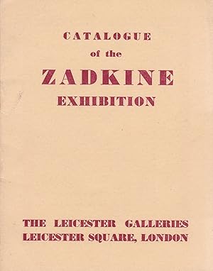 Imagen del vendedor de Catalogue of the Exhibition of Sculptures, Gouaches and Drawings by Ossip Zadkine a la venta por Paul Brown