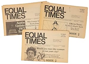 Equal Times (broken run of three issues)