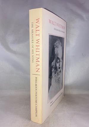 Seller image for Walt Whitman--The Measure of His Song for sale by Great Expectations Rare Books