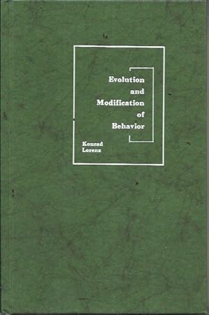 Seller image for Evolution and Modification of Behavior (1st Edition/Printing: Chicago, 1965) for sale by Bookfeathers, LLC