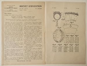 BREVET DINVENTION. Brevet dinvention déposé le 18 décembre 1953 au Ministère de lIntérieur et ...