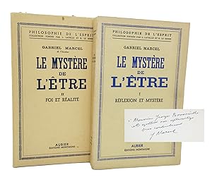 Le Mystère de l'être - Volume I: Réflexion et Mystère and Volume II: Foi et Réalité [The Mystery ...