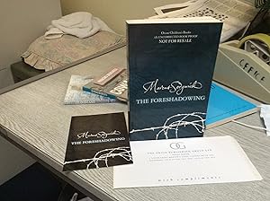 Imagen del vendedor de The Foreshadowing ****SIGNED UNC PROOF + Promo**** a la venta por BRITOBOOKS