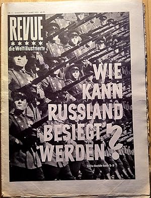 Zeitschrift REVUE, die Weltillustrierte, Nr.11, 17.März 1951
