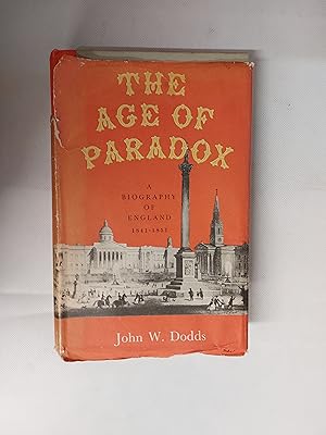 Bild des Verkufers fr The Age Of Paradox A Biography Of England 1841 - 1851 zum Verkauf von Cambridge Rare Books