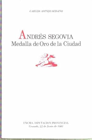 Imagen del vendedor de Andrs Segovia Medalla de Oro de la Ciudad a la venta por SOSTIENE PEREIRA