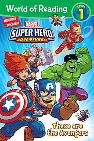 Imagen del vendedor de World of Reading Marvel Super Hero Adventures: These are the Avengers (Level 1) a la venta por Reliant Bookstore