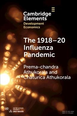 Immagine del venditore per The 1918-20 Influenza Pandemic venduto da GreatBookPrices