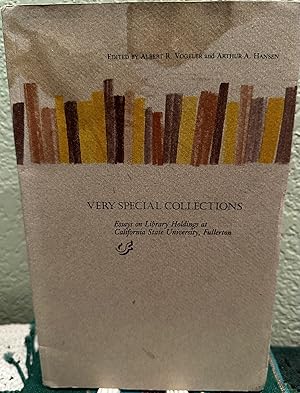 Imagen del vendedor de Very Special Collections Essays on Library Holdings at California State University, Fullerton a la venta por Crossroads Books