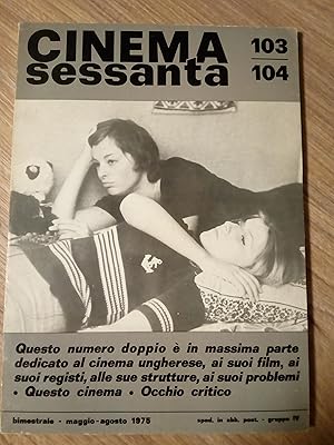 Cinemasessanta, nº 103-104, Maggio-Agosto 1975