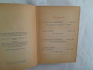 Image du vendeur pour La caza del submarino / Amor eterno / Un genio en la familia / los sirgadores del Yang-Ts. Pertenece a la biblioteca de selecciones ?Libros escogidos? Nmero 9. mis en vente par Librera "Franz Kafka" Mxico.