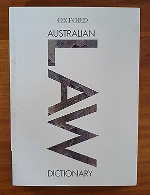 AUSTRALIAN LAW DICTIONARY